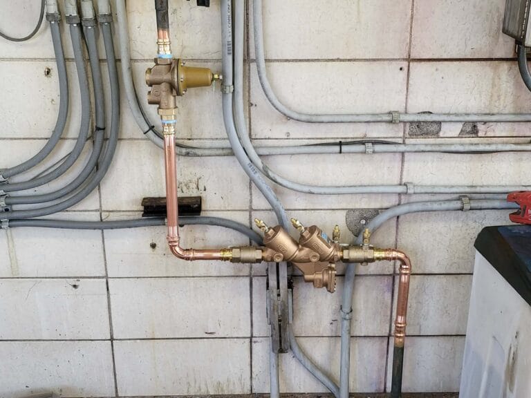 Gallery | Imperial Plumbing LLC Copper shower valve rough-in for a bathroom remodel