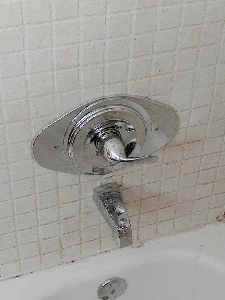 Gallery | Imperial Plumbing LLC New chrome shower valve trim installation